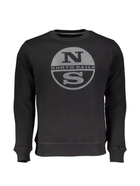 North Sails logo-print cotton sweatshirt