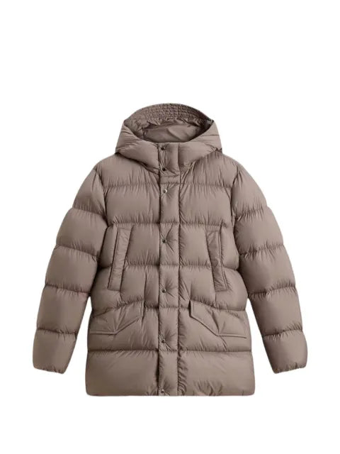 Woolrich Cloud quilted hooded jacket